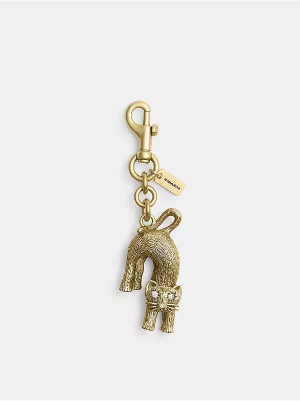 NWT Cat Bag Charm Keychain